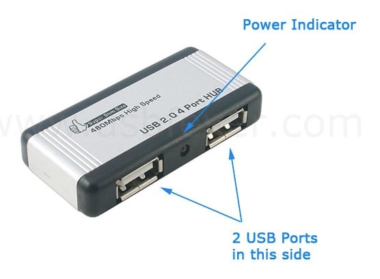 Review: World's Smallest USB 2.0 4-Port Hub