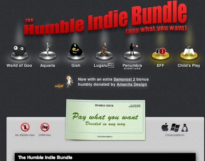 Gear Deal: HUMBLE INDIE BUNDLE – A Chance for a Good Deed … Yet ...