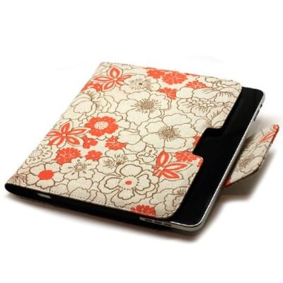 JAVOedge Poppy Side Sleeve Case for Apple iPad (Tangerine).jpg