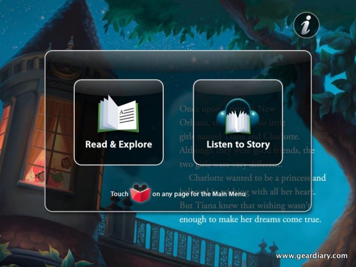 Disney Princess & the Frog Digital iPad Book Review