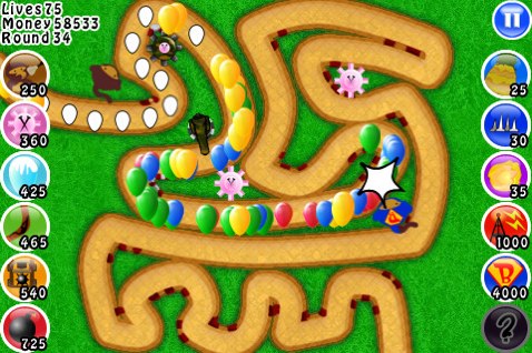 Bloons TD Lite for iPhone/Touch App Review