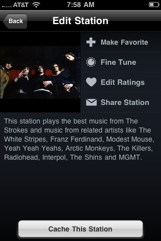 Gear Diary Slacker Radio 2.0 For OS iPhone Adds Station Caching and More.... photo