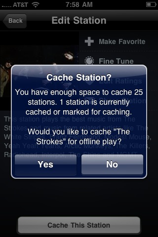 Gear Diary Slacker Radio 2.0 For OS iPhone Adds Station Caching and More.... photo