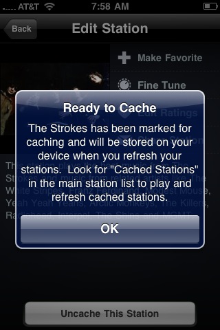 Gear Diary Slacker Radio 2.0 For OS iPhone Adds Station Caching and More.... photo