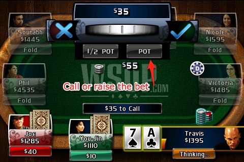 World Series of Poker Hold'em Legend Free for iPhone/Touch App Review