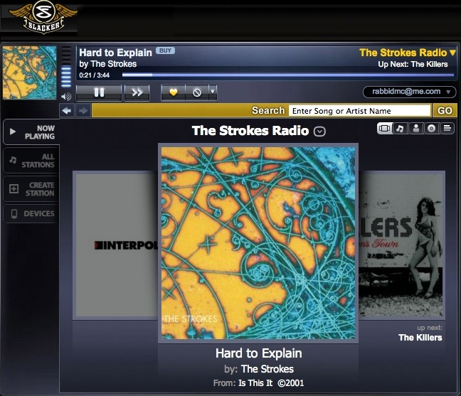 Gear Diary No Slacking Off for Slacker Radio as iPhone App Gets Updated Again and Adds Multitasking. photo Gear Diary No Slacking Off for Slacker Radio as iPhone App Gets Updated Again and Adds Multitasking. photo