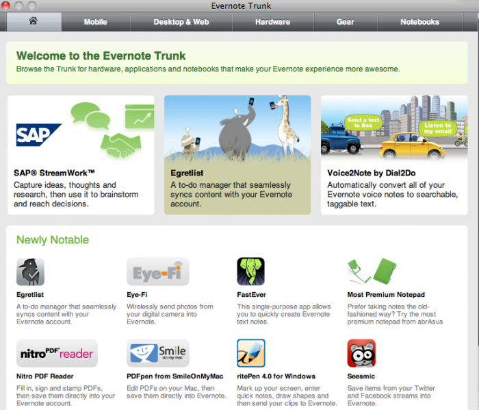 So Here's What's New At Evernote...