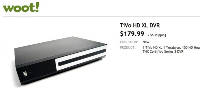 Woot- Sells TiVo HD, Takes Shot At Apple