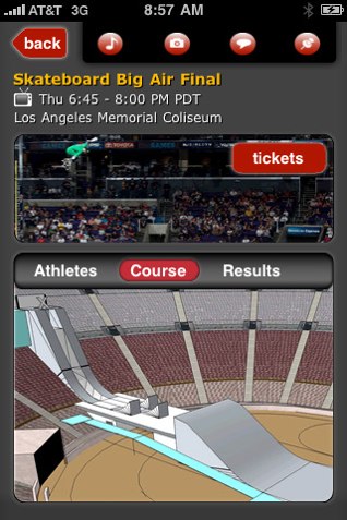 X Games 16 Mobile App for iPhone/Touch Review