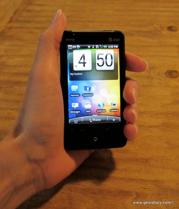 Android Device Review: the AT&T HTC Aria Mobile Phone