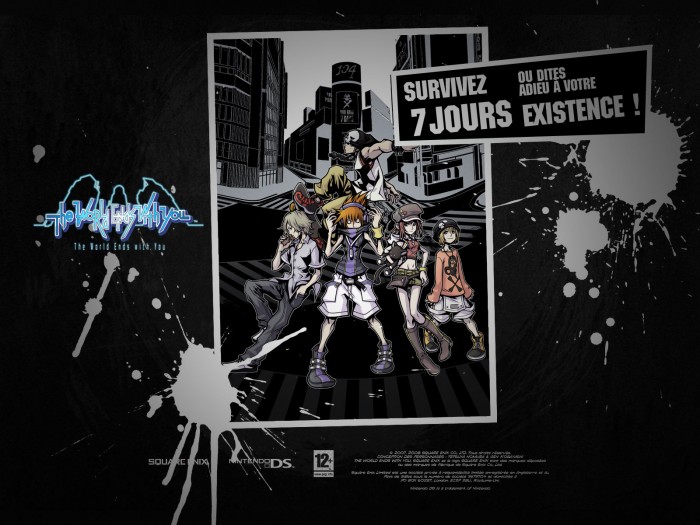 the world ends with you wallpaper. The World Ends with You