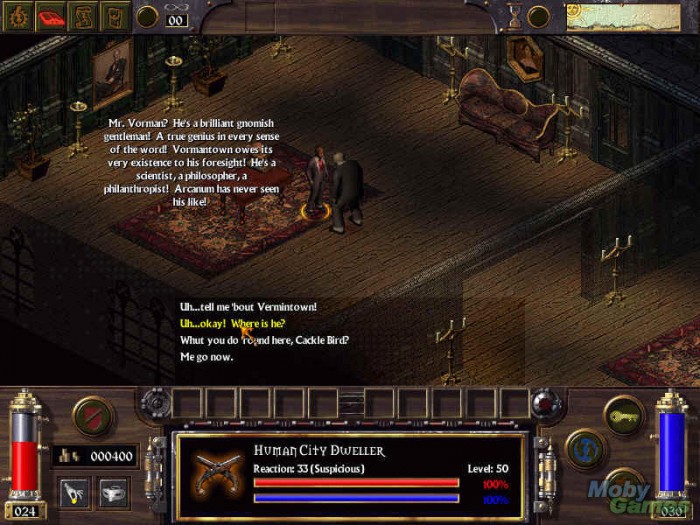 Arcanum: Of Steamworks & Magick Obscura (2001, RPG)