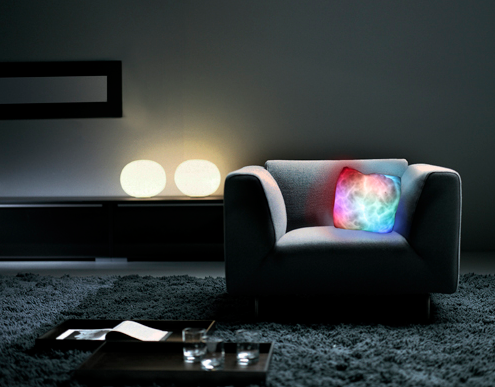 For the Swankest Party Pad, Just Add the Spyra Glowing LED Bar Table