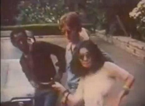 Random Cool Video: Miles Davis & John Lennon Playing Basketball