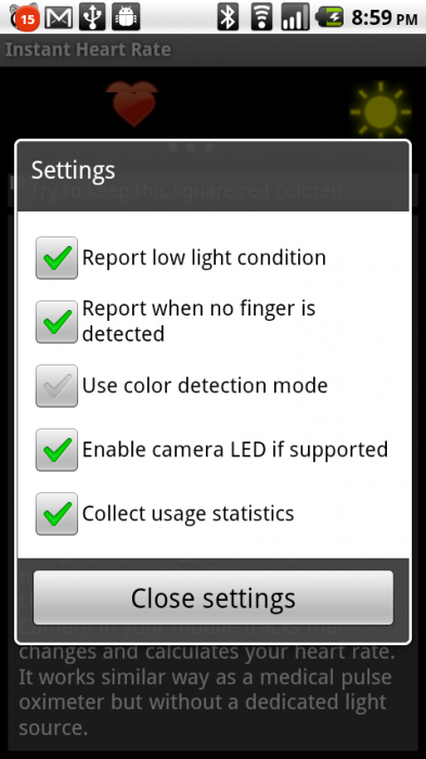 Android App Review: Instant Heart Rate