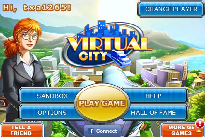 iPhone Game Review: Virtual City