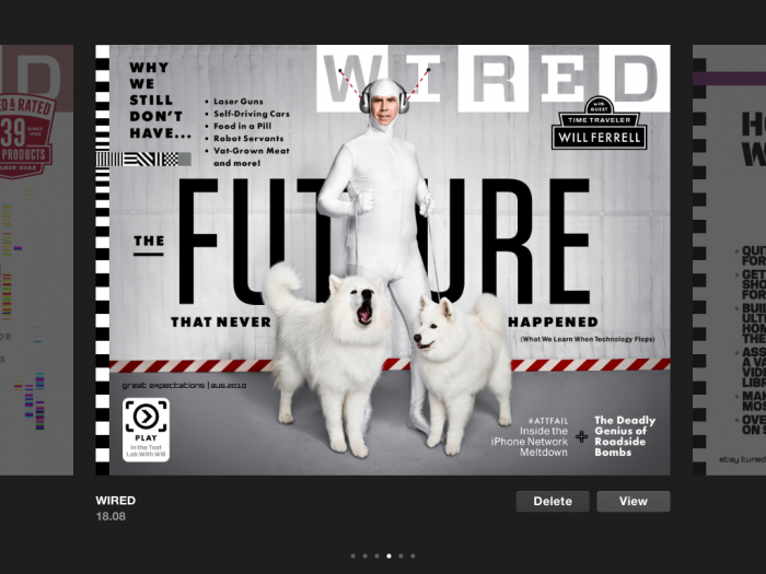 Wired Magazine iPad App--an Ironic Fail