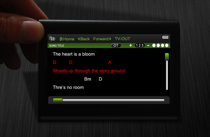 Release: i-tab Portable Guitar Tab Player Updated