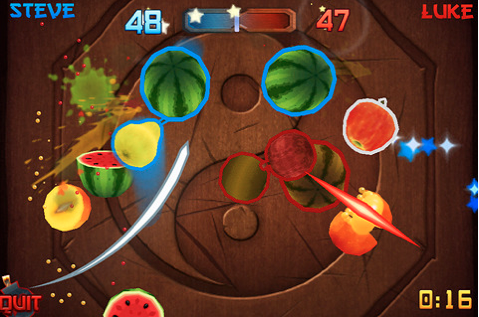 Fruit Ninja for iPhone/Touch Review