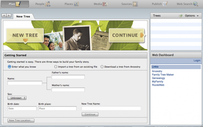 Ancestry.com's Family Tree Maker for Mac