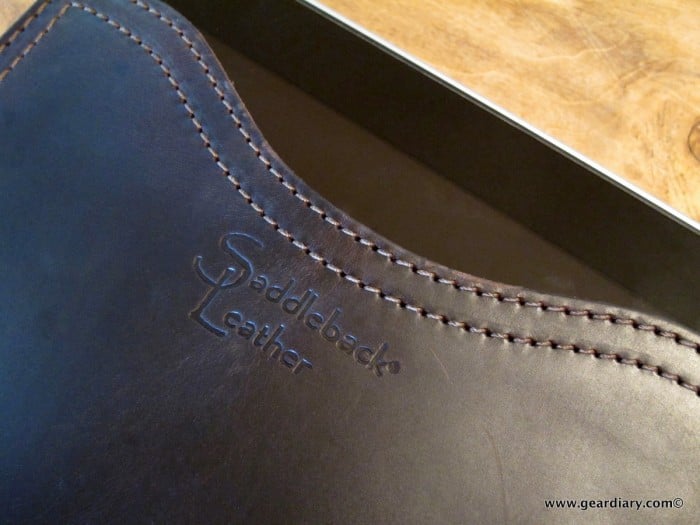 iPad Accessory Review: Saddleback Leather Company iPad Sleeve / Large Gadget Pouch