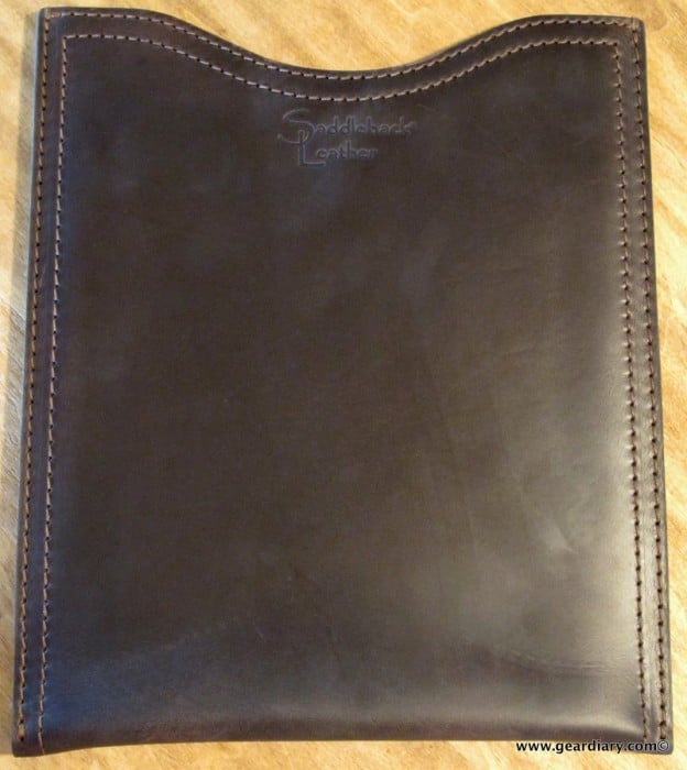 iPad Accessory Review: Saddleback Leather Company iPad Sleeve / Large Gadget Pouch