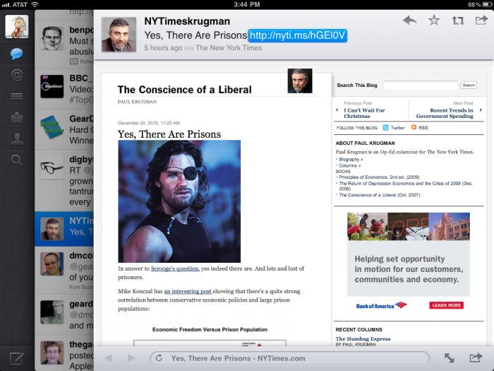 How the iPad and Twitter Have Changed My News Consumption