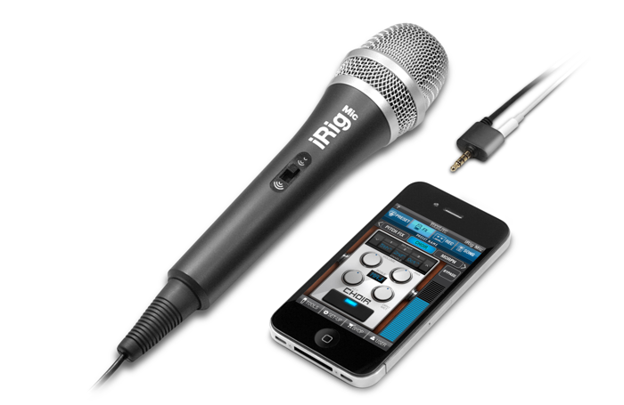 Gear Diary IK Multimedia announces iRig Mic: First Handheld Microphone For iPhone photo Gear Diary IK Multimedia announces iRig Mic: First Handheld Microphone For iPhone photo