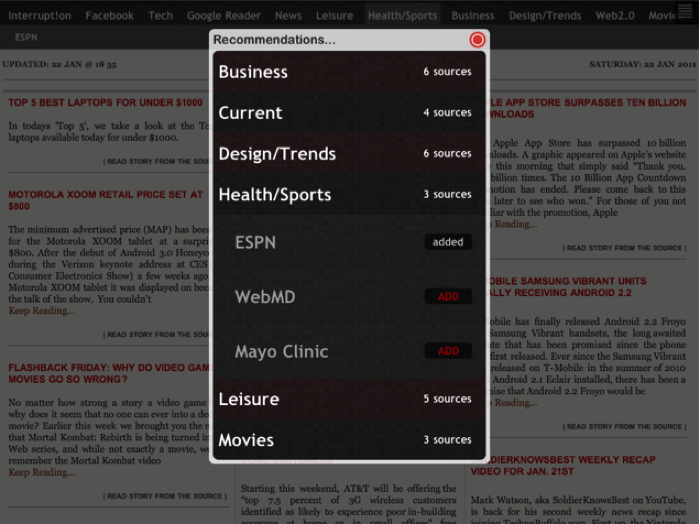 iPad App Review: Interruption