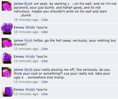 Grammar R Us: Facebook Drama Battles!