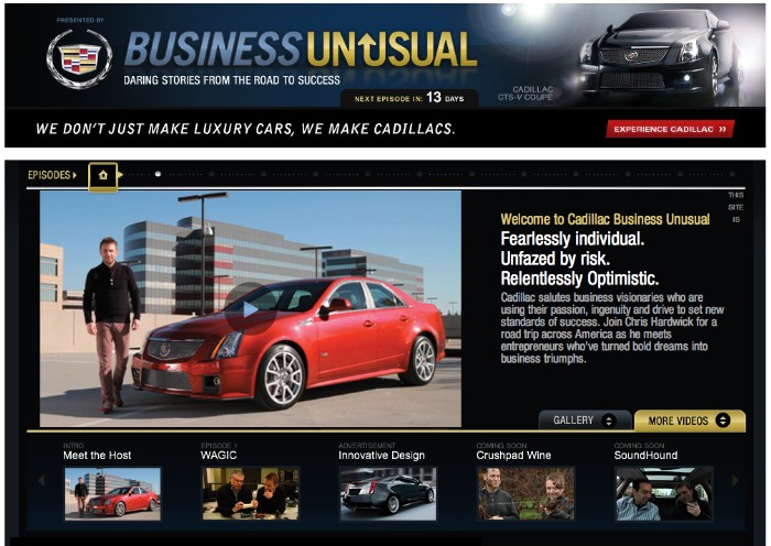 CNN and Cadillac Introduce 'Cadillac Business Unusual'