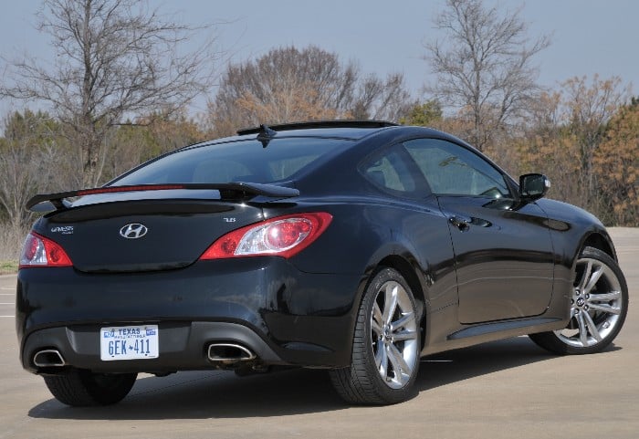 Hyundai Genesis Coupe 3.8 Track Fights for Respect