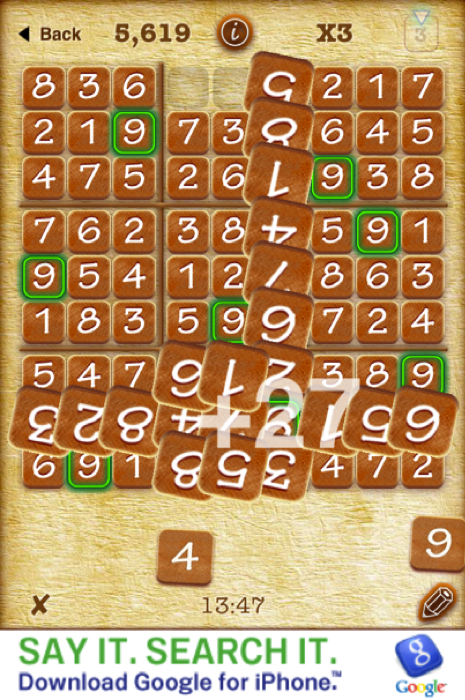 Sudoku 2 for iPhone/Touch