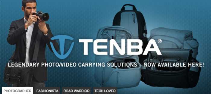 Skooba Design Adds Tenba Photo Bags to Portfolio