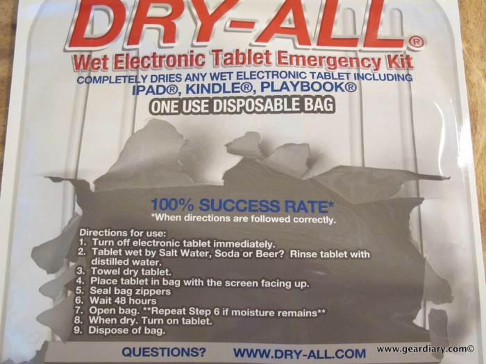 DRY-ALL Wet Smartphone Emergency Kit Review