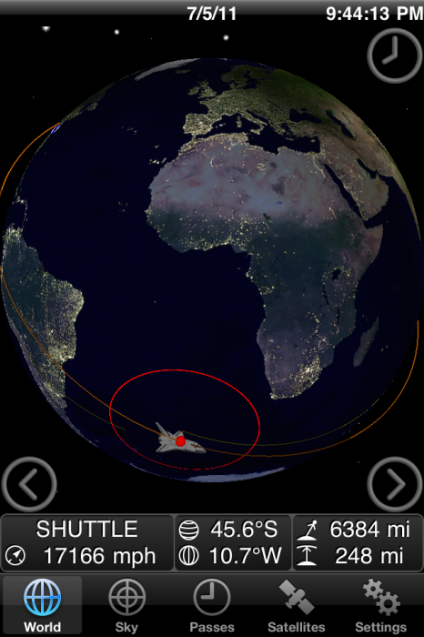 Random Cool App: Track the Final Shuttle Mission With GoAtlantis