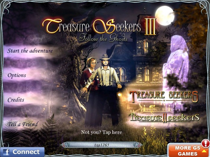 iPad Game Review: Treasure Seekers III HD: Follow the Ghosts