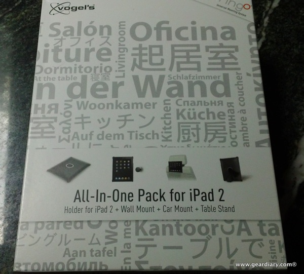 Gear Diary iPad Accessory Review: Vogel’s RingO Universal iPad 2 Mounting System photo