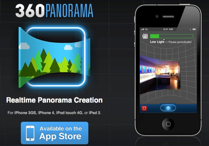 360 Panorama for iPhone/Touch/iPad2 (Splurge Edition)