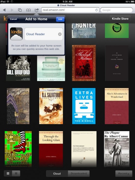 Kindle Cloud Reader iPad Review: Simple to Use, Awesome to Behold!