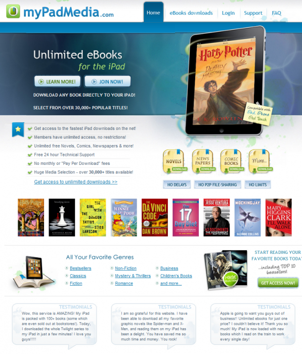Gear Diary As Android Tablets Take Off ... The Droid Library Brings the MyPadMedia Experience to Android! photo