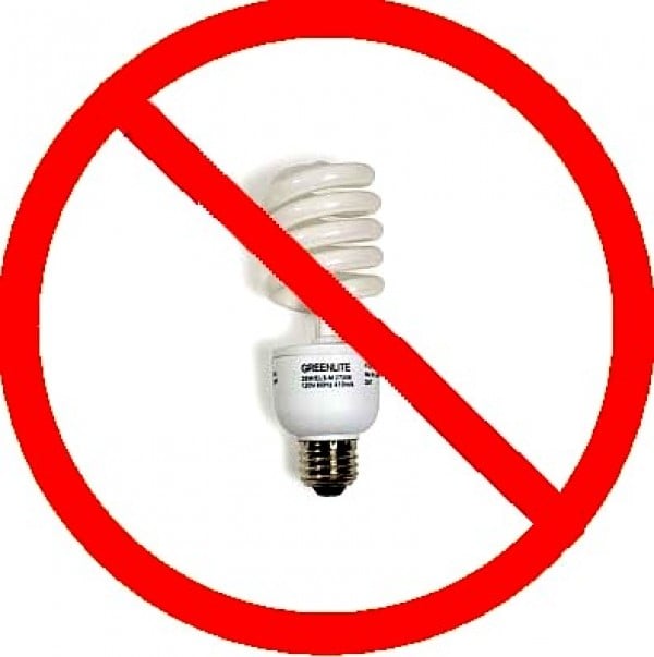 Why I Hate Compact Florescent Lightbulbs
