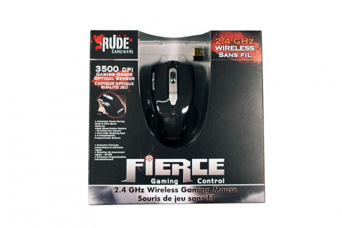 Gear Games Review: Rude GameWare Fierce 3500 Wireless Gaming Mouse