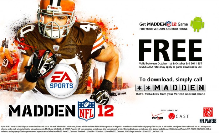 Madden Android Free Verizon