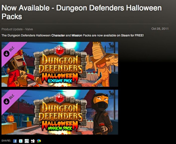 Dungeon Defenders DLC1