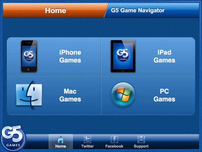 iPad/iPhone App Review: G5 Games Navigator