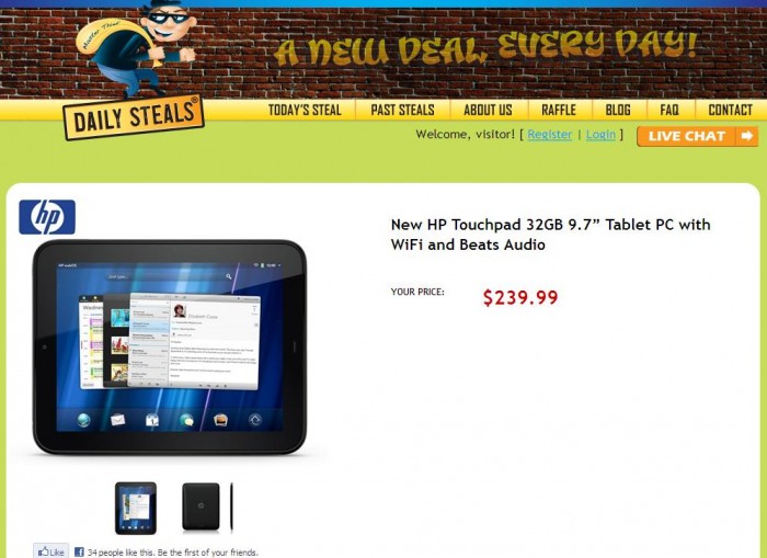 HP TouchPad - Beware the (non) Deals