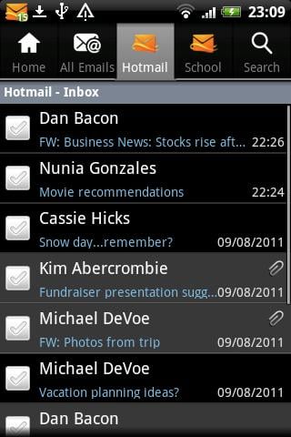 Microsoft Releases Hotmail App for Android!