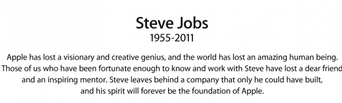 RIP Steve… and Thank You!!