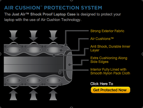 Review: Just Air Protection System for Tablets